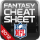 NFL Fantasy Football Cheat Sheet 2012